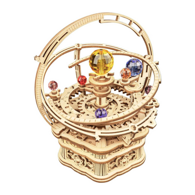 StarryCraft™ 3D Music Box Puzzle Kit - Wooden Mechanical DIY Assembly with Beautiful Melody for Adults & Teens