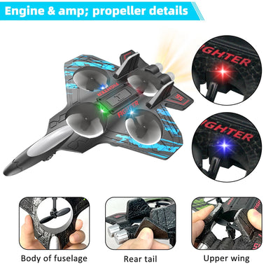 HoverWing Fighter™ - Drop-resistant Foam Gravity Glider
