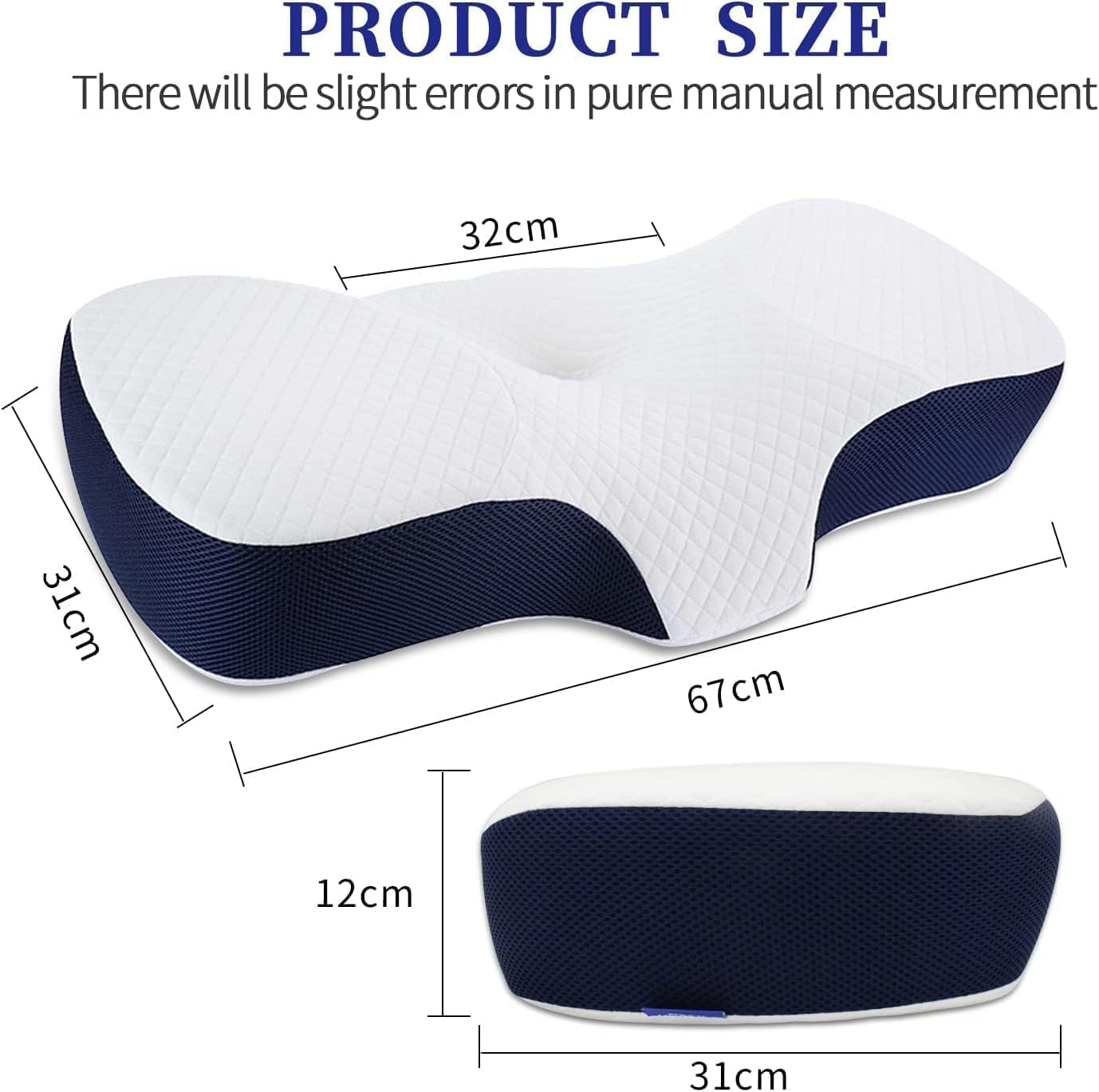 PostureDream™ - 2-in-1 Orthopedic Sleep Pillow