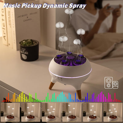 GlowMedusa™ - 7-Color LED Jellyfish Humidifier