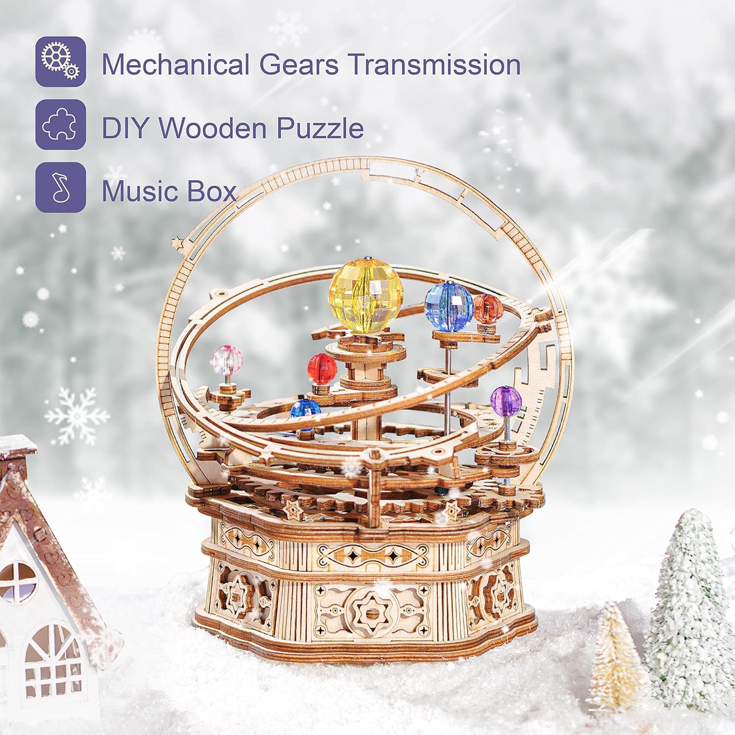 StarryCraft™ - 3D Music Box Puzzle Kit
