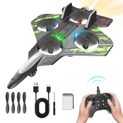 HoverWing Fighter™ - Drop-resistant Foam Gravity Glider