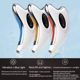 heated gua sha massager electric facial massage tool temperature control