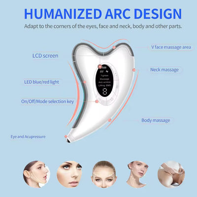 GlowSculpt™ - Heated Gua Sha Massager