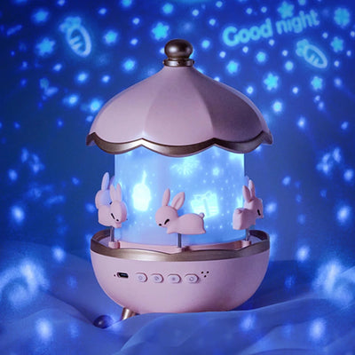 GlowTunes™ Star Projector for Kids - 15-in-1 Galaxy Night Light with Music & Remote Control for Bedroom