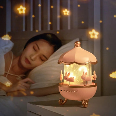 GlowTunes™ Star Projector for Kids - 15-in-1 Galaxy Night Light with Music & Remote Control for Bedroom